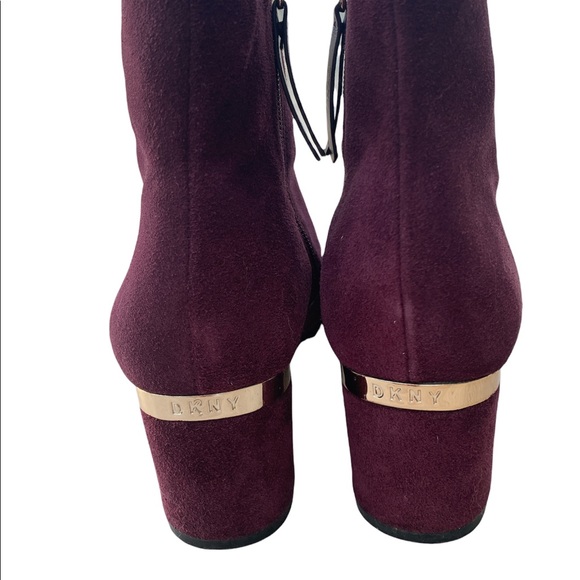 ❤️🔥❤️DKNY Corrie Leather Almond Toe Ankle Fashion Boots size 7,5 US❤️🔥❤️ - Picture 7 of 8